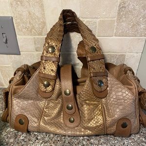 Chloe Python Silverado Purse